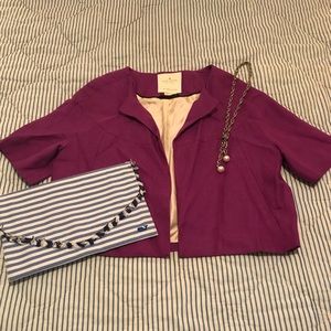 Kate Spade Cute Cropped Jacket - size 4